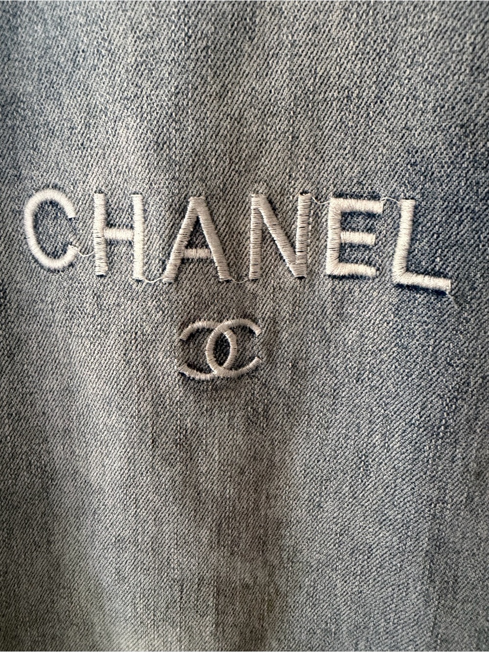 Chanel vintage wide leg jeans